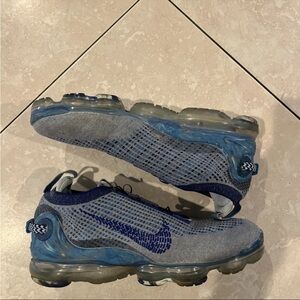 Nike Air Vapormax 2020 Flyknit Sz 10 Blue Used
